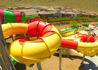 Lo scorrevole a spirale gigante del parco dell'acqua, stagno su ordinazione fa scorrere per i bambini/adulti